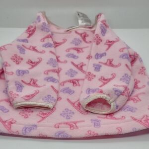 Pink and Purple Patterned Baby Sweater
